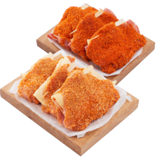 Ambachtelijke of Italiaanse cordon bleu